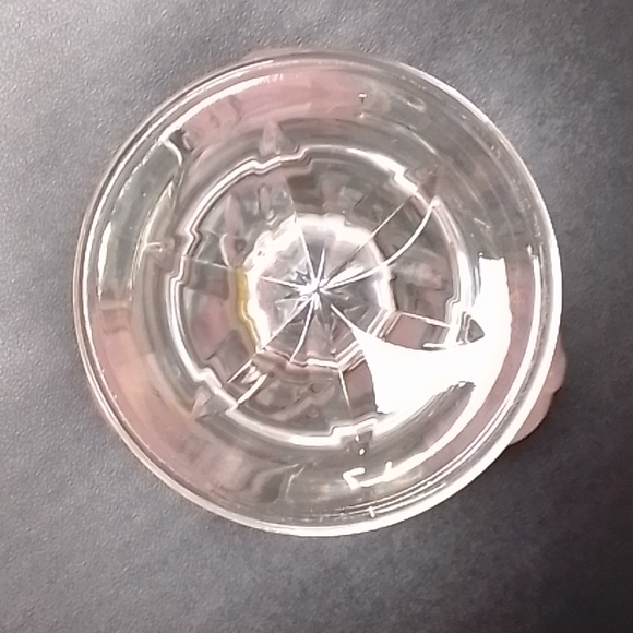 Teleflora Glass Made In France Clear Pink Frosted Raised Roses 6" Footed Vase - Picture 5 of 8